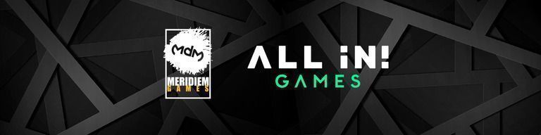 All in! Games y Meridiem Games anuncian una nueva asociación de publicación y distribución